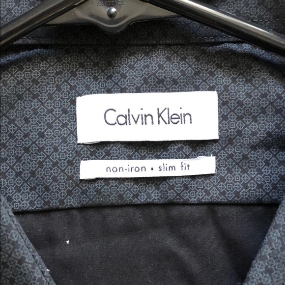 Calvin Klein French Cuff Slim Fit Dress Shirt - Picture 2 of 8